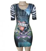 Vestido Caveira Kills